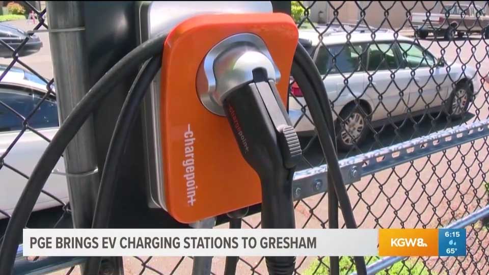 PGE brings EV charging stations to Gresham