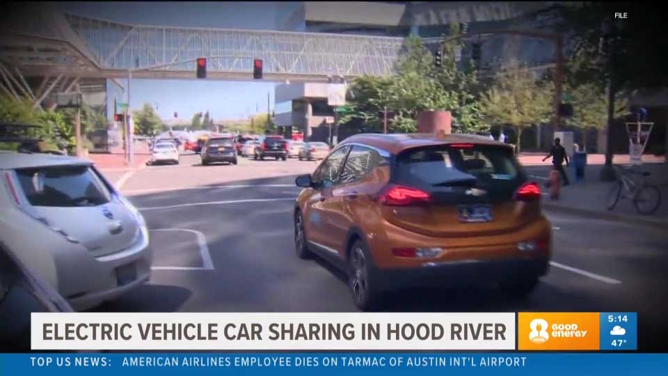 Hood River residents have a new transportation option: Electric vehicle car sharing