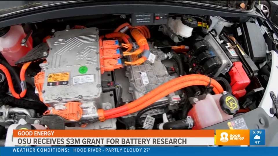 OSU receives $3 million grant for battery research